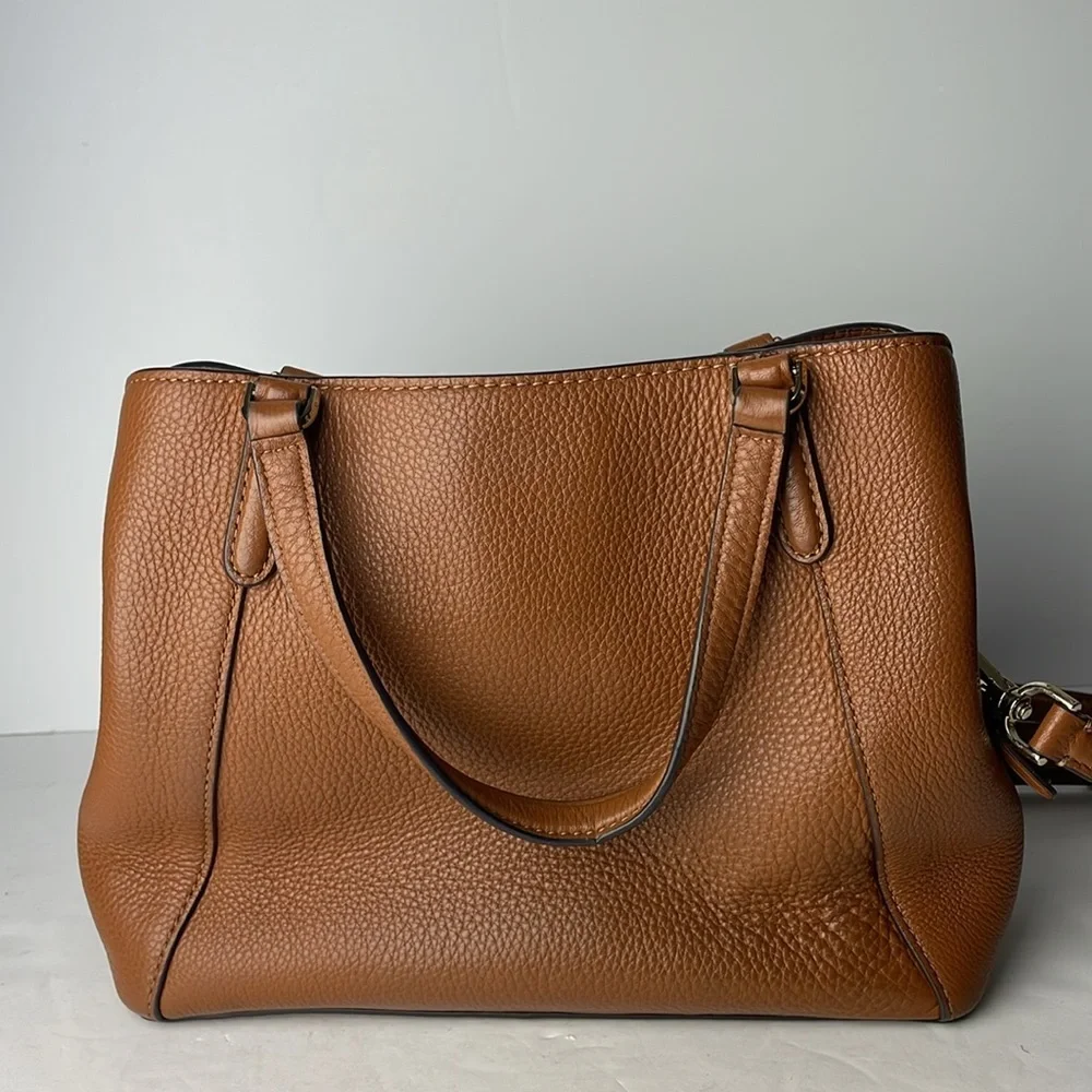 Kate Spade Jackson Brown Leather Satchel